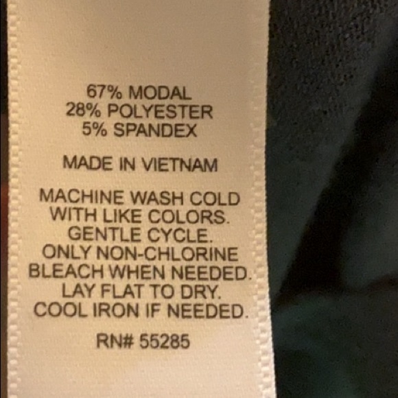 Express Blue Ruffle Top Size Medium - Picture 9 of 10